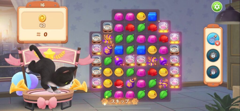ギミックよる爽快な演出!