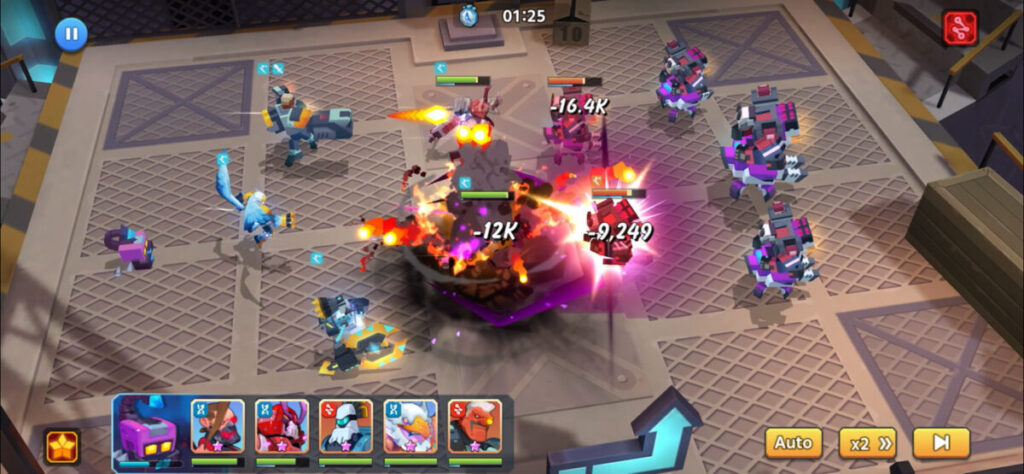 属性やスキルを駆使した戦略的なバトルが面白い!